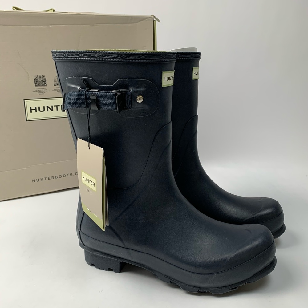 Hunter Norris Field Short Rain Boots Sz 10 NWB